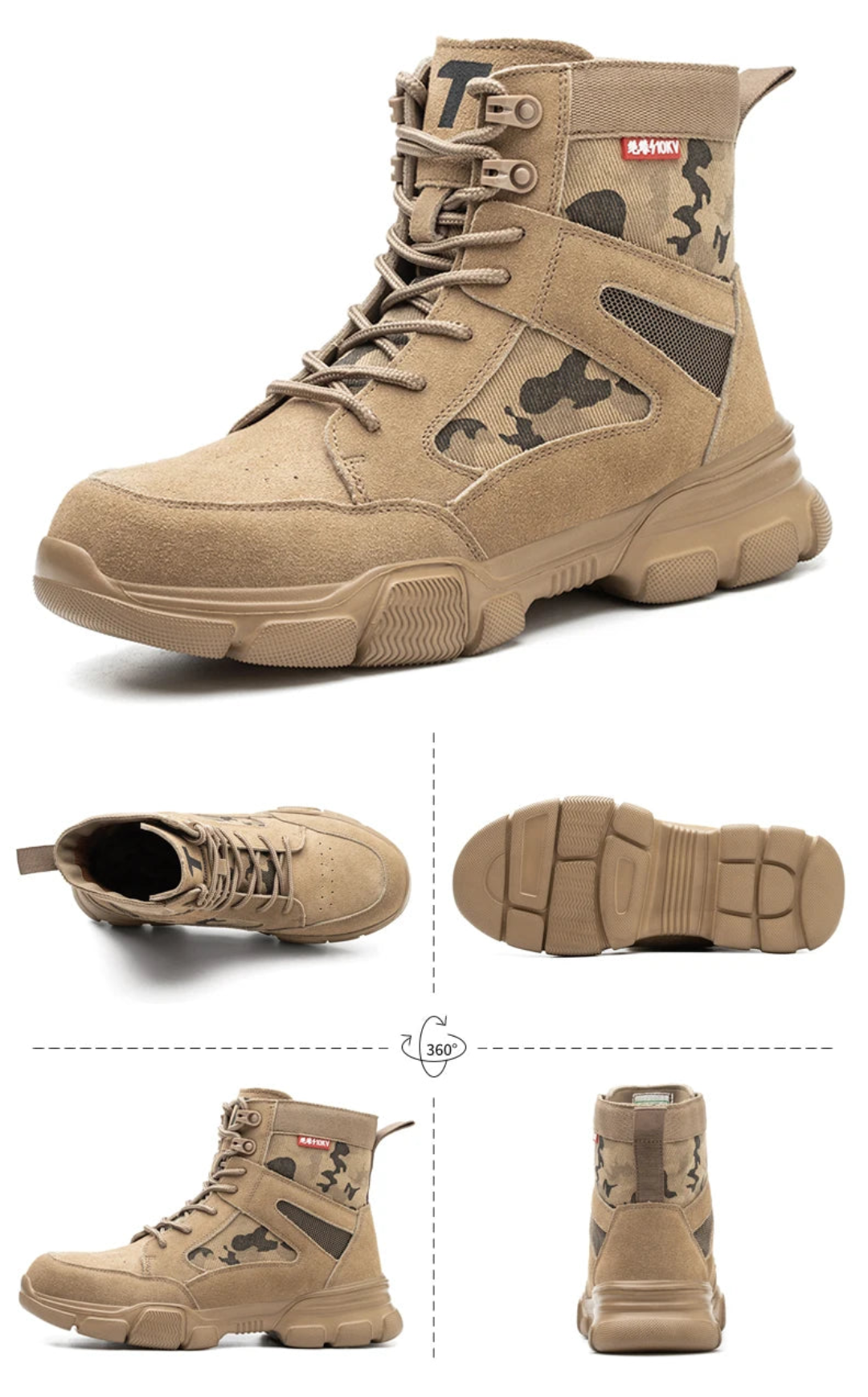 BOTTES TACTIQUES TITAN DEFENSE